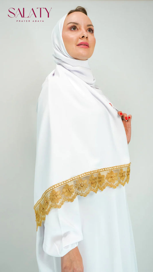 Abaya Blanche